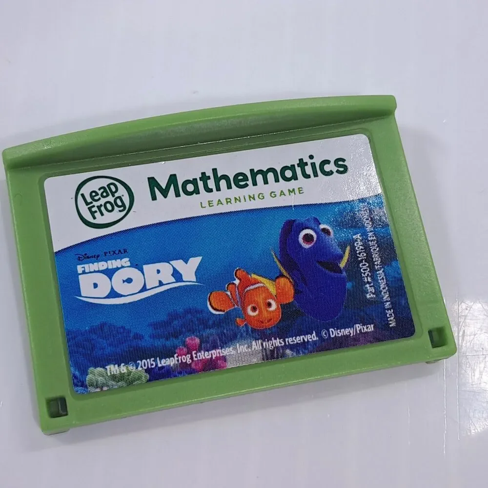 LeapFrog game cartridge Mathematics Finding Dory for LeapPad2 LeapPad3 Platinum